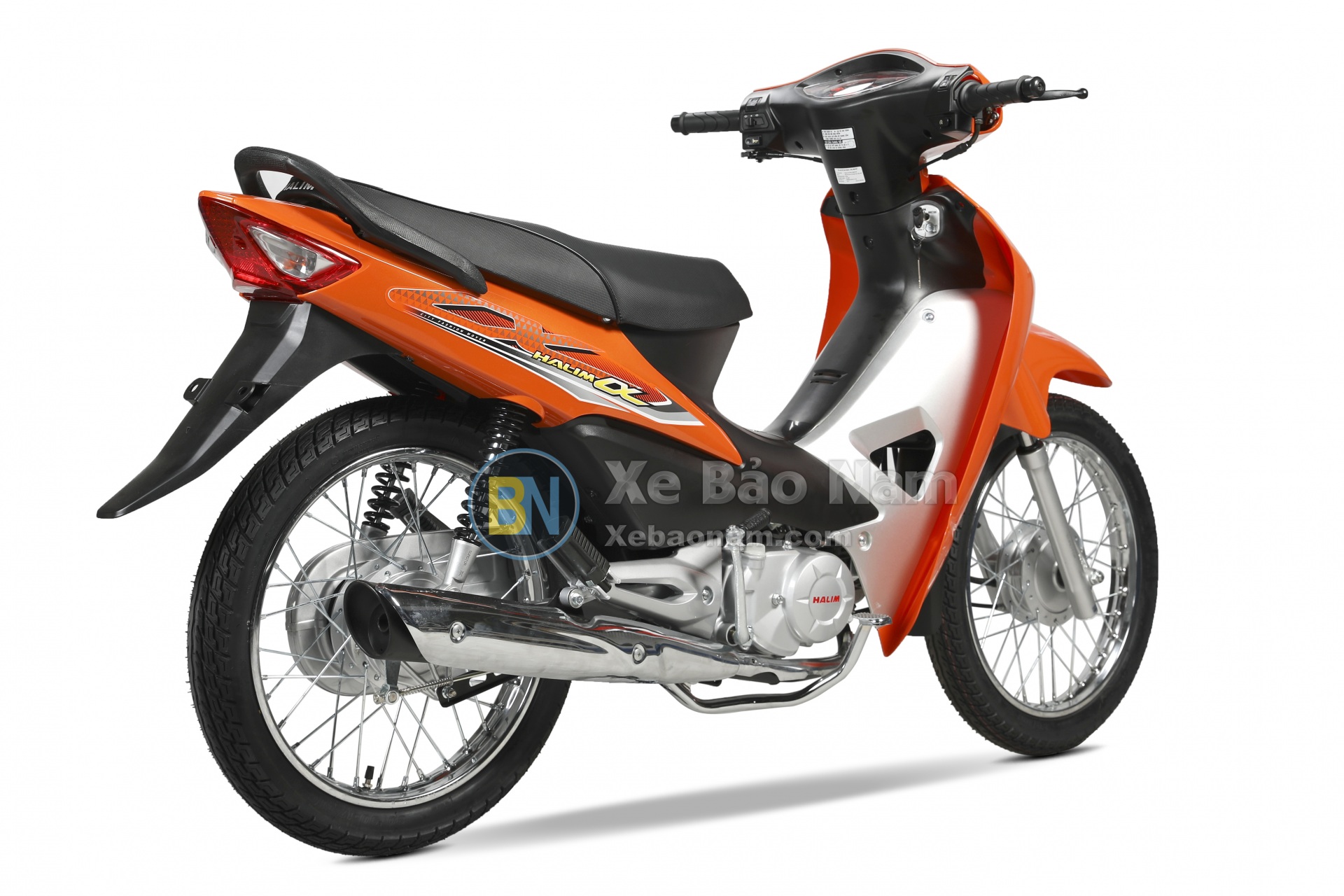 Xe máy Wave 50cc Halim màu cam không cần bằng lái.Giá tốt nhất Việt  Nam.Khuyến mãi nhiều phần quà.Hỗ trợ mua Trả góp.