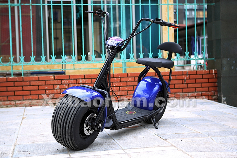 Xe đạp điện City BN1 màu xanh dương