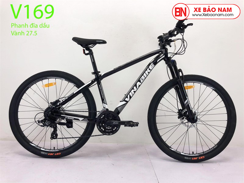 Xe đạp VinaBike V169 màu đen