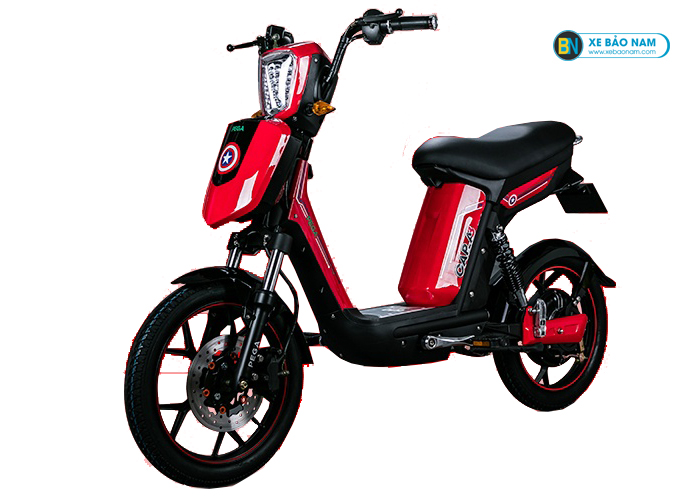 Xe đạp điện Pega Cap A3 màu đỏ giá tốt nhất thị trường 2019