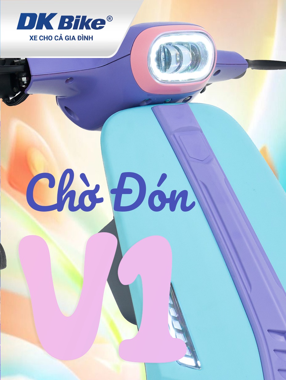đèn xe đạp điện Dk Bike V1