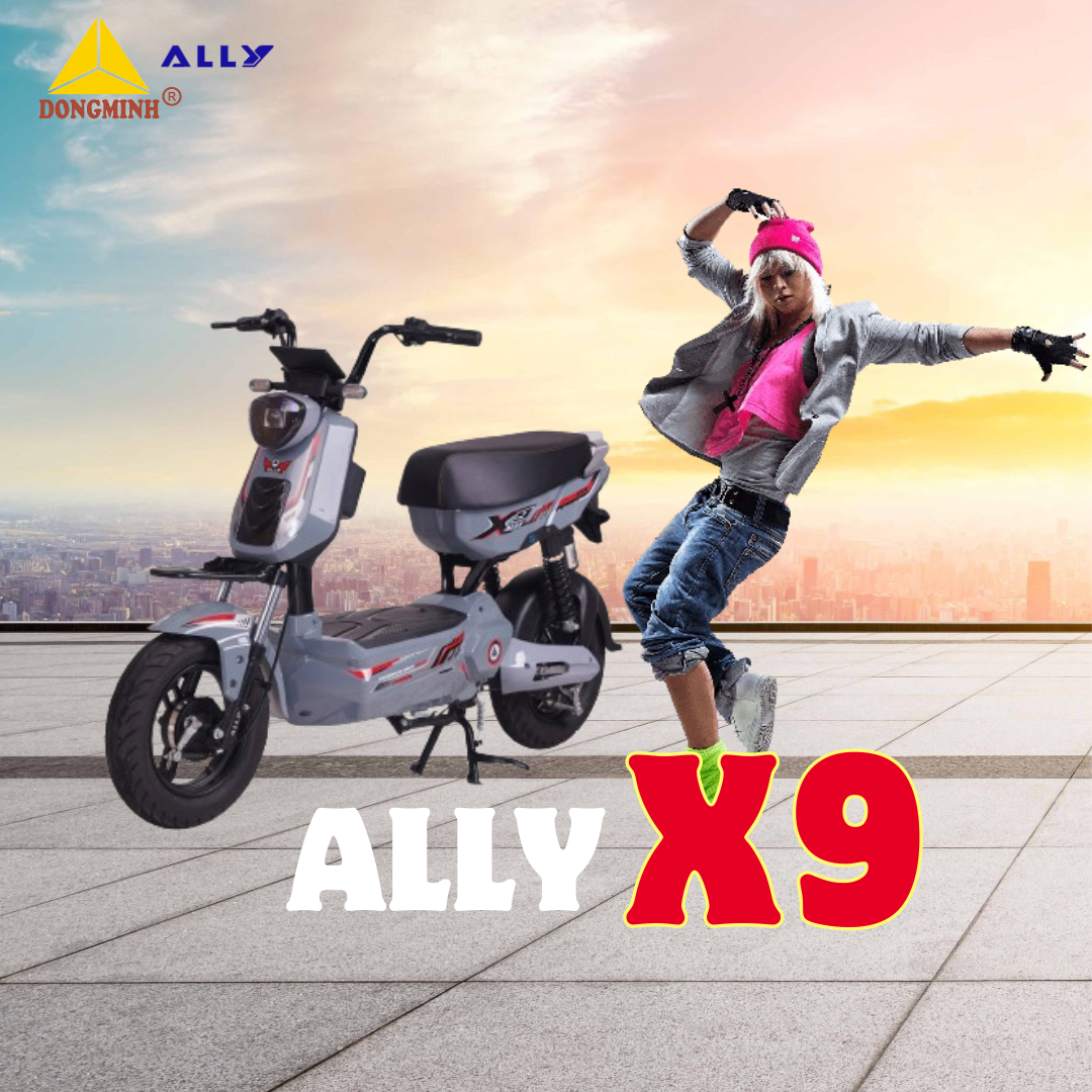 xe đạp điện ally x9