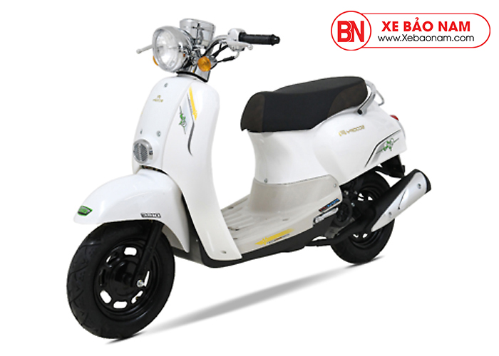 Xe ga 50cc Crea Việt Thái Màu Trắng