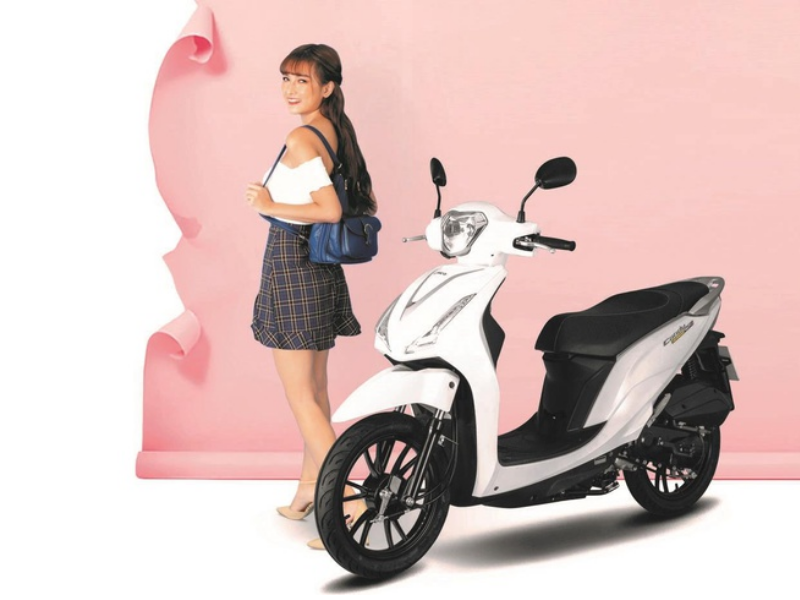 18 mẫu xe máy 50cc cho học sinh nữ nhỏ nhắn trẻ trung cá tính