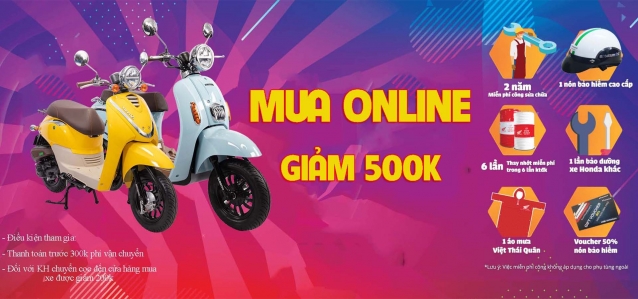 Mua  Online Giảm 500k