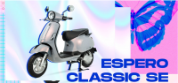 Xe điện ESPERO CLASSIC SE - “Tệp đính kèm” của những cô nàng thời thượng