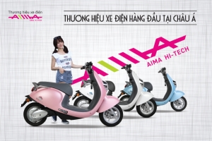 Thương hiệu Aima - Thương hiệu xe điện hàng đầu tại Châu Á