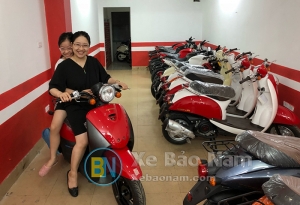 Khách hàng đã lựa chọn sản phẩm xe ga 50cc tại Xe Bảo Nam.