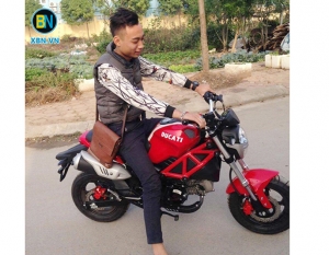 Album Khách hàng mua Xe máy Ducati Monster 110 giá rẻ nhất Việt Nam