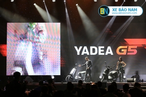 Yadea G5 – “Siêu phẩm” dòng xe máy điện thông minh gây sốt thị trường Việt Nam