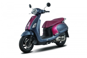 Xe máy Sym Attila 50cc Xám Đỏ