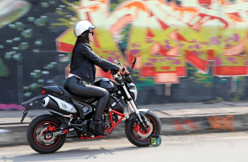 Xe máy Ducati Mini Monster 110 màu đỏ Minibike 2018.Khuyễn mãi giá tốt nhất  Việt Nam.Hỗ trợ mua Trả Góp