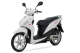 Xe Ga Sym Shark 50cc Màu Trắng