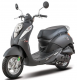 Xe máy Sym Elite 50cc Xám Nhám