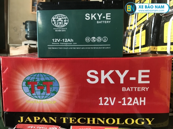 Ắc quy SKY-E 12V - 12Ah (48V - 12Ah)
