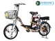 Xe đạp điện BMX Inox màu 50% vành 18 inch