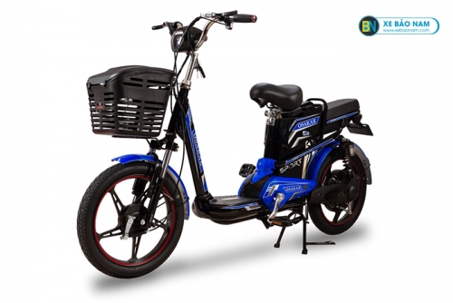 Xe đạp điện Osakar A9 Mau đen Tem Xanh Gia Tốt Nhất Thị Trường