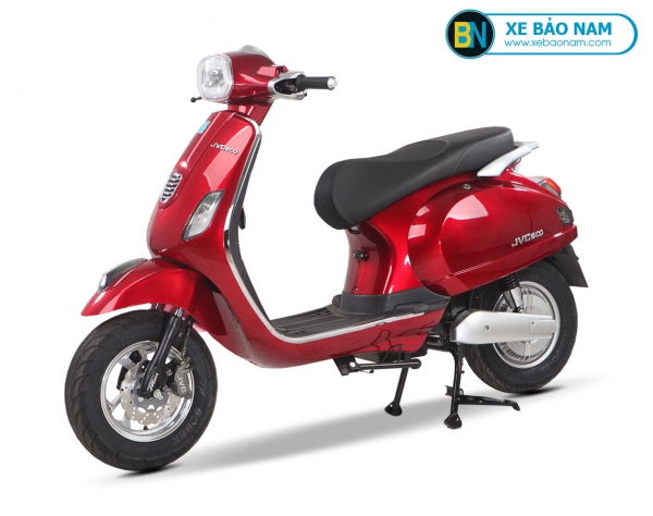 Xe máy điện JVC 2019 đèn vuông phanh đĩa màu đỏ