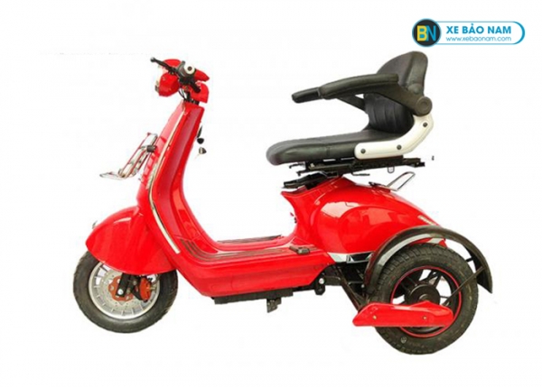 Xe 3 bánh điện Milan (Có ghế tựa)
