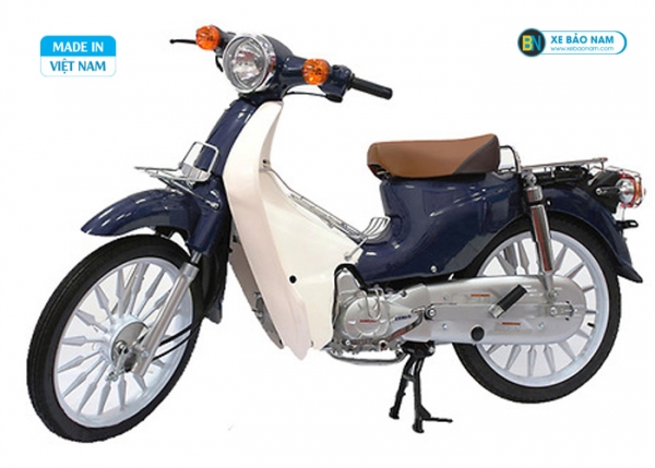 Xe cub 50cc màu xanh đậm ( vành đúc 17ich )
