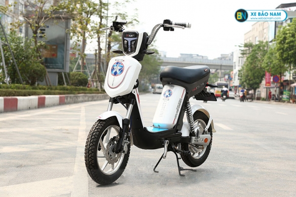 xe đạp điện Nijia Avenger 2019 màu trắng