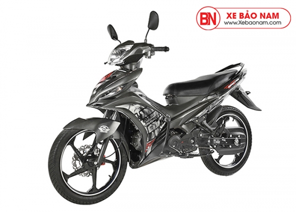 Xe máy Exciter 50cc Côn Tay màu đen nhám