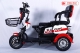 Xe điện 3 bánh Super màu đỏ nâu Mới nhất 2020