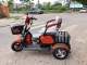 Xe điện 3 bánh Lixi màu cam