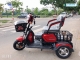 Xe điện 3 bánh Lixi màu đỏ