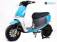 Xe máy điện Gopro Zip Suzika màu xanh