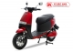 Xe máy điện Gogo Osakar màu đỏ mận