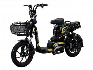 Xe đạp điện A10 Osakar Màu Vàng