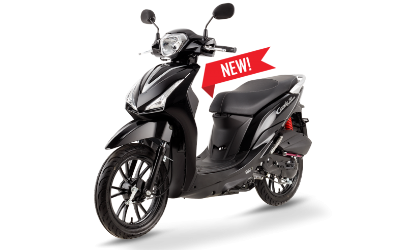 Xe Ga 50cc Kymco Candy Hermosa Đen Bóng