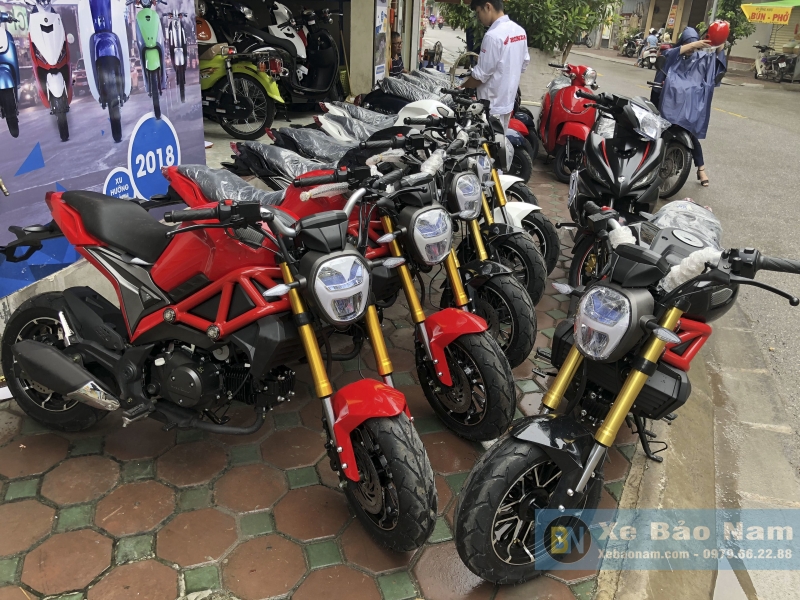 Lô Ducati Monster Mini 110cc 2 new đời mới ► Đầu tiên có bán tại Việt Nam