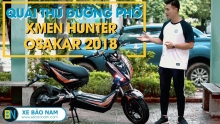 Xe máy điện Xmen Hunter Osakar 2018 ► Quái thú đường phố - Exciter 150 xe điện