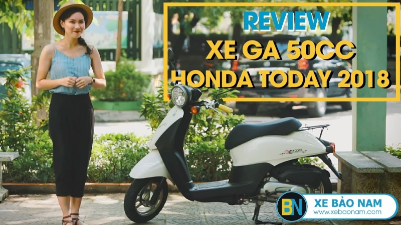 Đánh giá Xe ga 50cc Honda Today 2018 ► Công nghệ FI + Tiêu chuẩn Euro 3 tái tạo Xăng