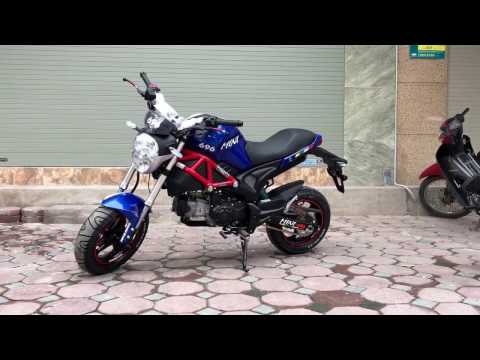 Xe máy Ducati Mini Monster 110 đối thủ Honda MSX125 