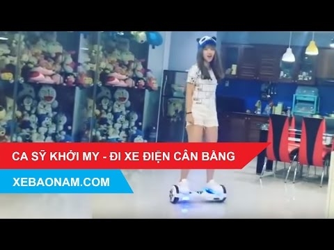 Khách hàng mua xe điện 2 bánh tự cân bằng - Ca sĩ Khởi My| Xebaonam.com