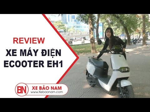 Review Xe Máy Điện Ecooter EH1 Chiến Binh Đường Phố | Xe Bảo Nam