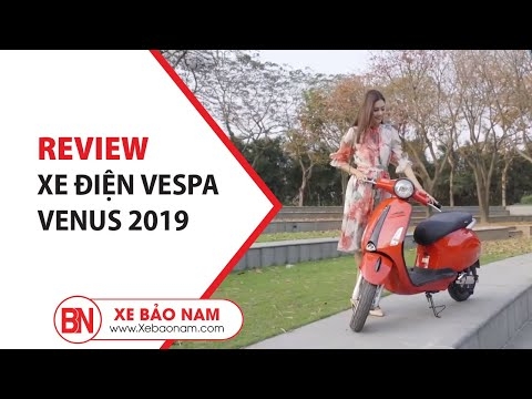 Xe máy điện Vespa Venus 2019 ► Kiểu dáng thời trang phù hợp mọi lứa tuổi