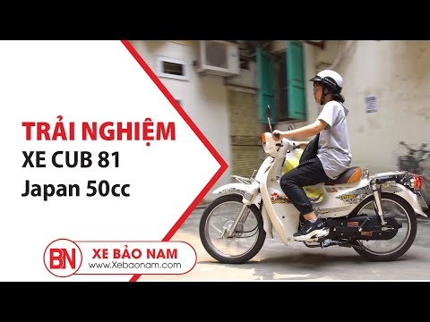 Xe Cub 81 Japan 50cc Học Sinh giá 12.500.000đ ► Trải nghiệm Hà Nội với Sinh Viên Minh Phượng (4K)