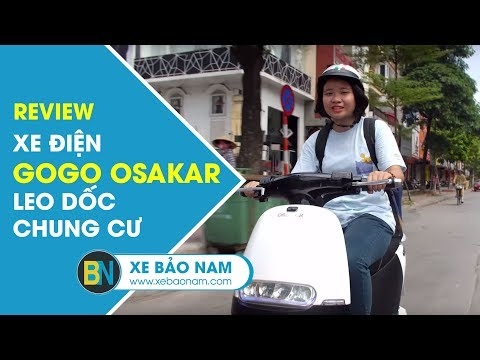XE ĐIỆN GOGO OSAKAR ► Trải Nghiệm Leo dốc chung cư và di chuyển 1 ngày tiết kiệm tại Hà Nội