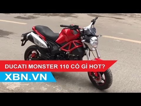 Ducati Monster 110 - Xe máy Monster 110 giá 27 triệu đồng.